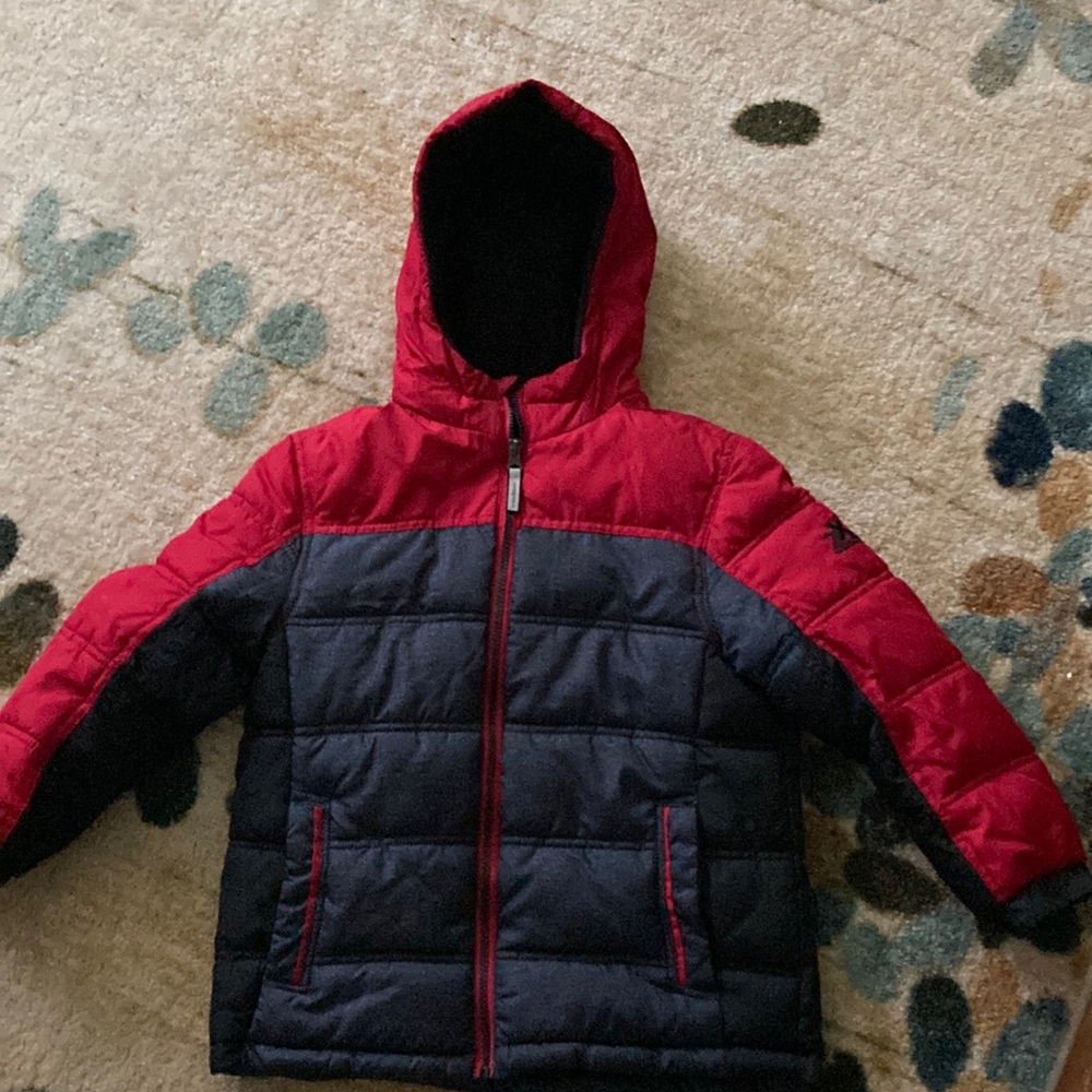 ZEROXPOSUR WINTER COAT | Size: 7 youth | Color: Red, Grey, Black